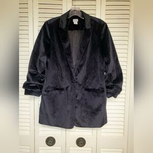 Chico's Elegant Black Women's Jacket Size 1 (US 8/10) Super Soft